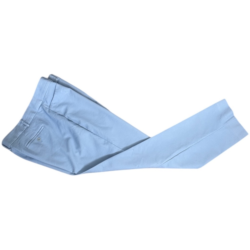 On-Trend Baby Blue TALBOTS Newport sz16 Flat-Front Hidden Zipper Women's Slacks